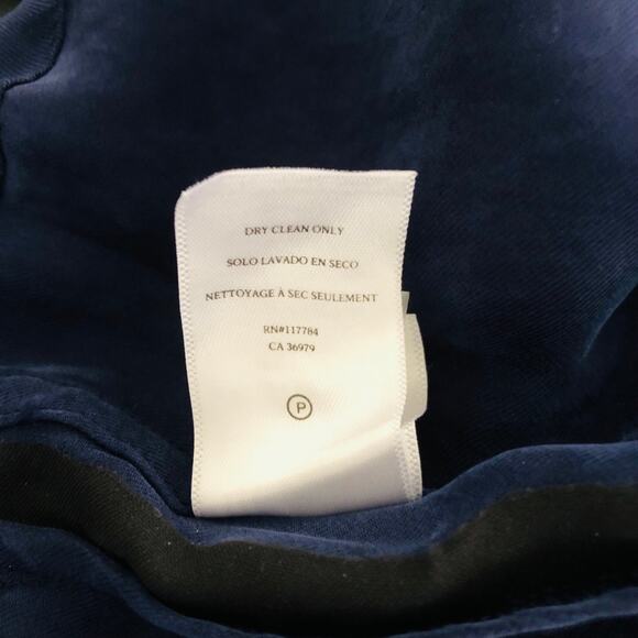 Rails NWT Rowen Military Inspired Crop Shoulder Epaulets Jacket Cobalt Blue Med - Picture 12 of 12